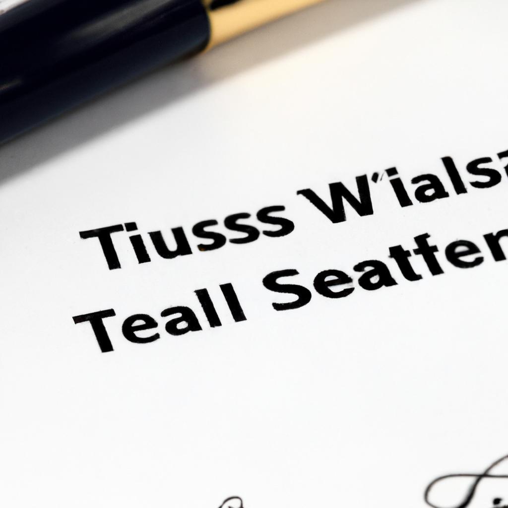 Exploring the Financial Benefits of ⁢Establishing Wills​ and Trusts