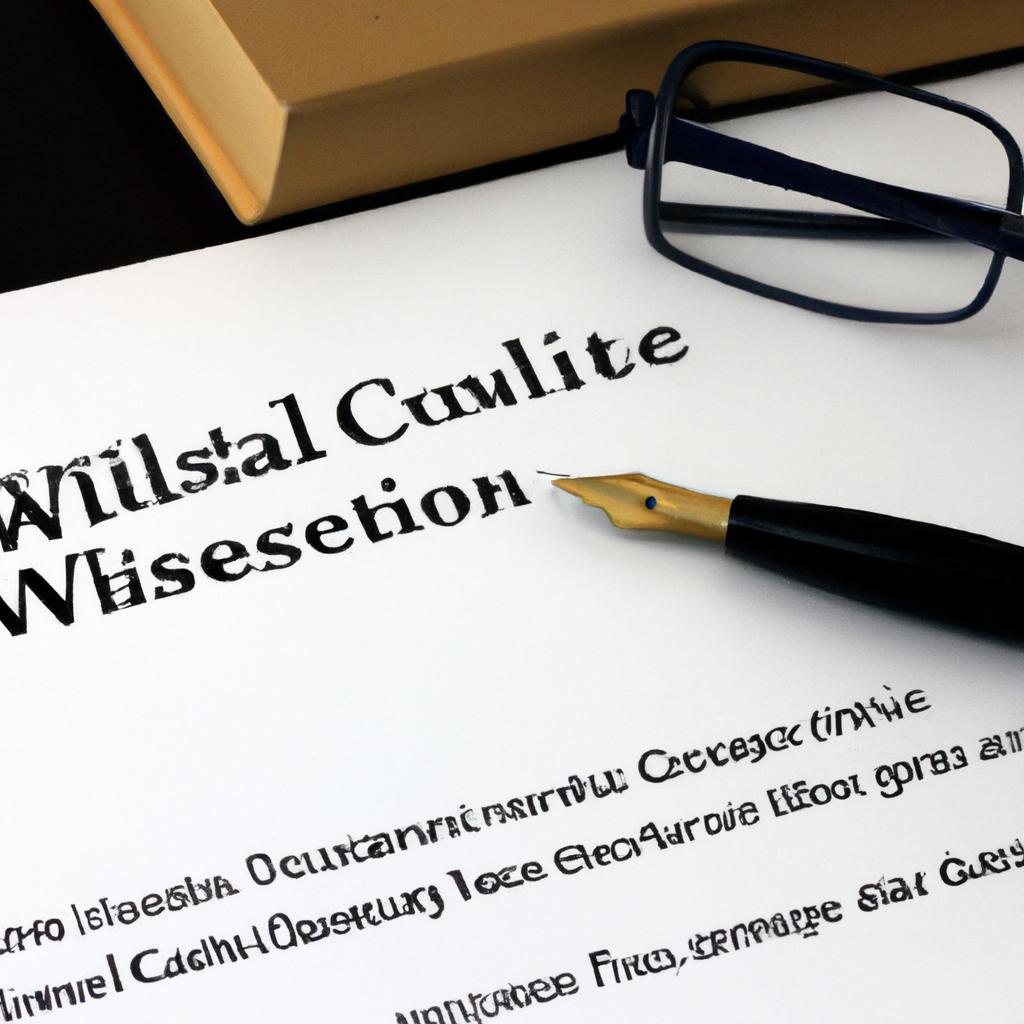 Considerations for ⁢Creating a Comprehensive Will Document